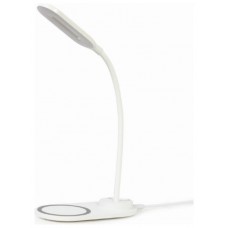 Gembird TA-WPC10-LED-01-W cargador de dispositivo mÃ³vil Smartphone Blanco CC Cargador inalÃ¡mbrico Interior