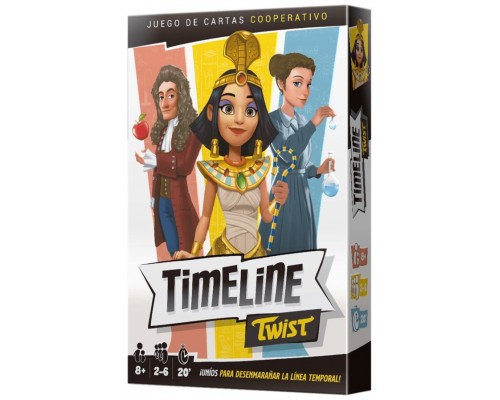 Juego mesa timeline twist edad recomendada