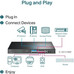 SWITCH SEMIGESTIONABLE TP-LINK SG1218MP 16P GIGA