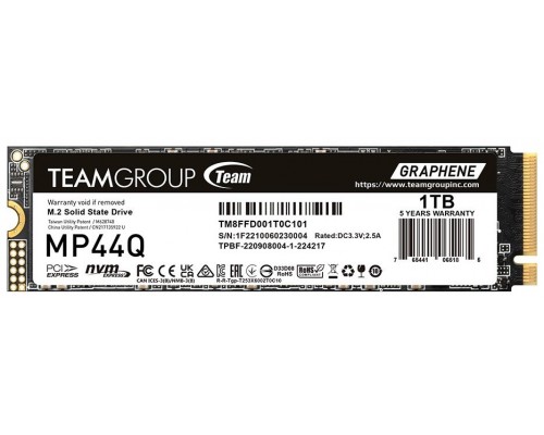 Team Group MP44Q 1 TB M.2 PCI Express 4.0 NVMe QLC 3D NAND