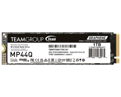 Team Group MP44Q 2 TB M.2 PCI Express 4.0 NVMe QLC 3D NAND