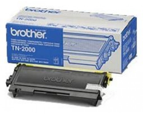 Toner brother tn2000 negro 2500 páginas
