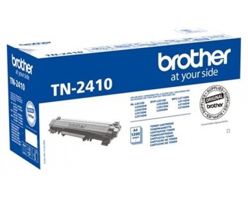 Toner brother tn2410 negro 1200 paginas
