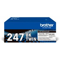 Pack toner brother tn247bktwin negro larga