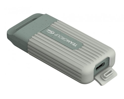 Team Group PD20 ECO Mini 2 TB USB Tipo C 3.2 Gen 2 (3.1 Gen 2) Gris, Turquesa