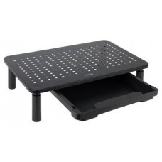Tooq TQMR087 Soporte elevador monitores con cajón