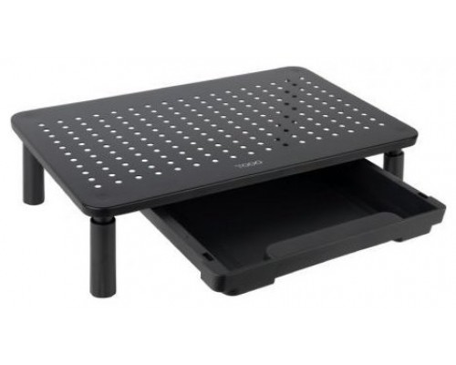 Tooq TQMR087 Soporte elevador monitores con cajón