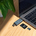 CARD READER EXTERNO COOLBOX TQR-3001G USB-C Y USB-A