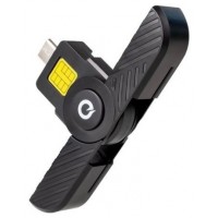 Tooq TQR-3011B Lector DNIe USB-C 2.0 Negro