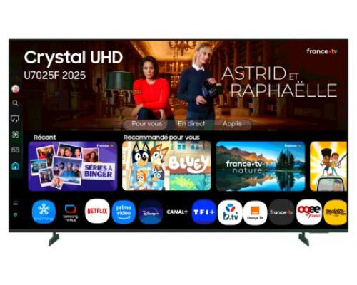 SAMSUNG TV 55" TU55U7025F CRYSTAL UHD SMART TV BT