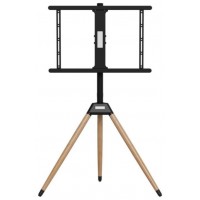 Gembird TVS-75ST-01 soporte para TV 190,5 cm (75") Negro, Madera