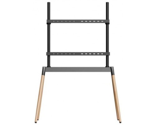 Gembird TVS-86F-01-BK soporte para TV 2,18 m (86") Negro, Madera