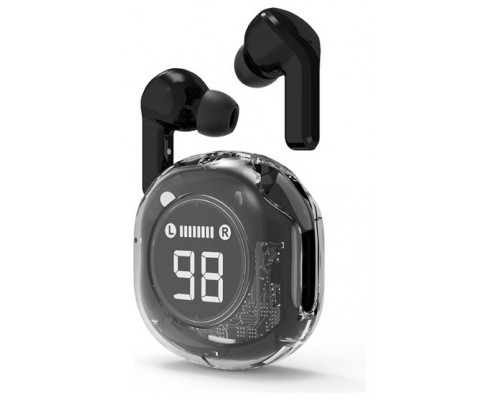 Gembird GMB Audio TWST-01-BK auricular y casco Auriculares InalÃ¡mbrico Dentro de oÃ­do Llamadas/MÃºsica USB Tipo C Bluetooth