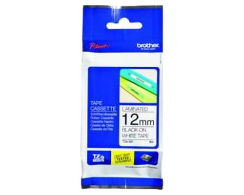 Cinta laminada brother tze231civ 12mm x