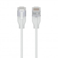 Ubiquiti UACC-Cable-Patch-EL-C6A-3M-W cable de red Transl&Atilde;&ordm;cido, Blanco Cat6a