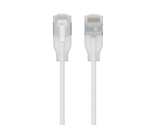 Ubiquiti UACC-Cable-Patch-EL-C6A-3M-W cable de red Translúcido, Blanco Cat6a Ubiquiti UACC-Cable-Patch-EL-C6A-3M-W cable de red Translúcido, Blanco Cat6a