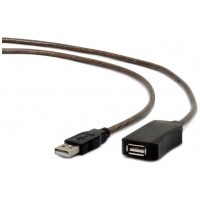 Gembird USB A/USB A M/F 10m cable USB USB 2.0 Negro