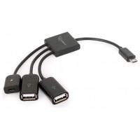 Gembird UHB-OTG-02 hub de interfaz USB 2.0 Micro-B