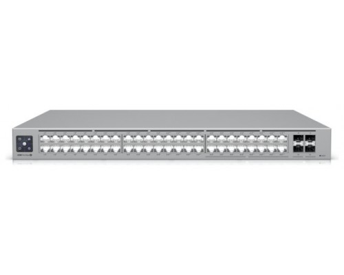 Ubiquiti UniFi Pro Max 48 PoE Gestionado L3 Gigabit Ethernet (10/100/1000) EnergÃ­a sobre Ethernet (PoE) 1U Gris