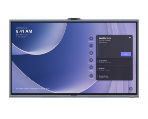 MAXHUB XBoard V7 Series 190,5 cm (75") 3840 x 2160 Pixeles VA Wi-Fi 6 (802.11ax) Negro Bluetooth MAXHUB XBoard V7 Series 190,5 cm (75") 3840 x 2160 Pixeles VA Wi-Fi 6 (802.11ax) Negro Bluetooth