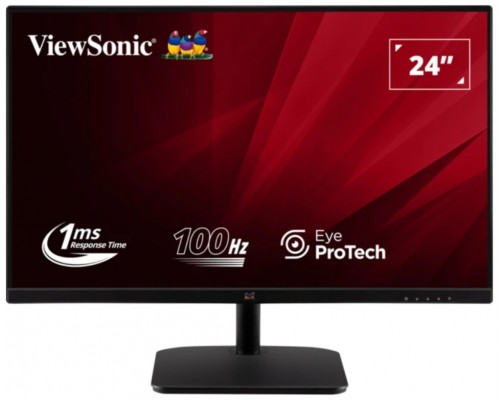 Viewsonic Value Series VA2432-MHD-3 LED display 61 cm (24") 1920 x 1080 Pixeles Full HD Negro