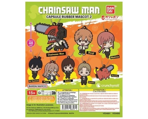 Set gashapon lote 40 articulos chainsaw