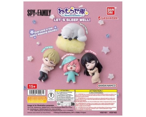 Set gashapon spy x family lets