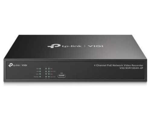 VIGI Grabador IP NVR1004H-4P-2TB Rack 01 HDD 04 C