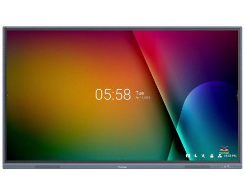 Viewsonic IFP8633-G pantalla de seÃ±alizaciÃ³n Panel plano interactivo 2,18 m (86") LED Wifi 450 cd / mÂ² 4K Ultra HD Negro Pantalla tÃ¡ctil Procesador incorporado Android 11