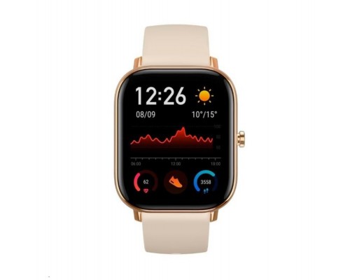 Xiaomi GTS 4,19 cm (1.65") AMOLED 36 mm Oro GPS (satÃ©lite)