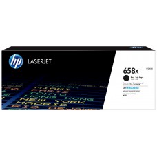 HP 658X High Yield Black Original LaserJet Toner Cartridge cartucho de tÃ³ner 1 pieza(s)