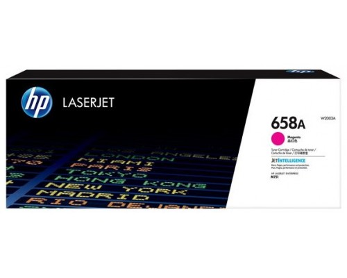 HP 658A Magenta Original LaserJet Toner Cartridge cartucho de tÃ³ner 1 pieza(s)