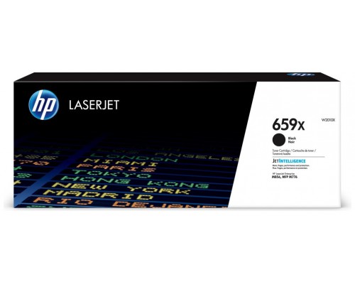 HP LaserJet 659X High Yield Black Original Toner Cartridge cartucho de tÃ³ner 1 pieza(s)