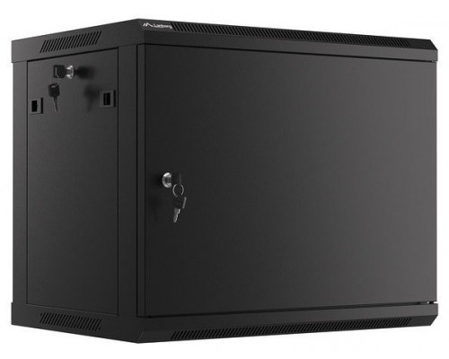 Lanberg WF01-6409-00B armario rack 9U Bastidor de pared Negro