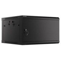 Lanberg WF01-6606-00B armario rack 6U Bastidor de pared Negro