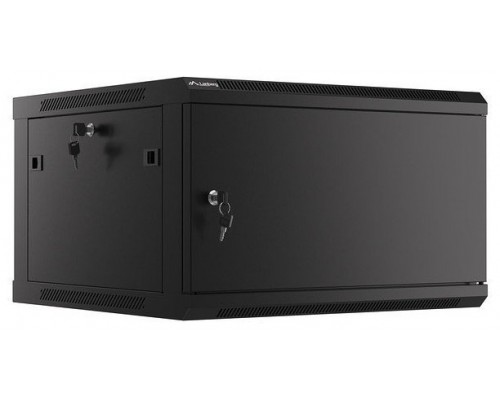 Lanberg WF01-6606-00B armario rack 6U Bastidor de pared Negro