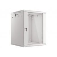 Lanberg WF01-6615-10S armario rack 15U Bastidor de pared Gris