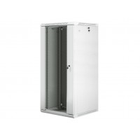 Lanberg WF01-6627-10S armario rack 27U Bastidor de pared Blanco