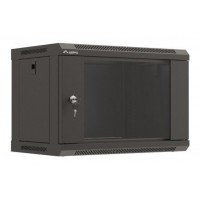 Lanberg WF03-5306-10B armario rack 6U Bastidor de pared Negro