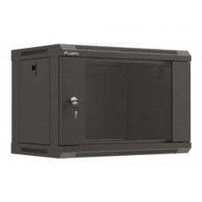 Lanberg WF03-5306-10B armario rack 6U Bastidor de pared Negro
