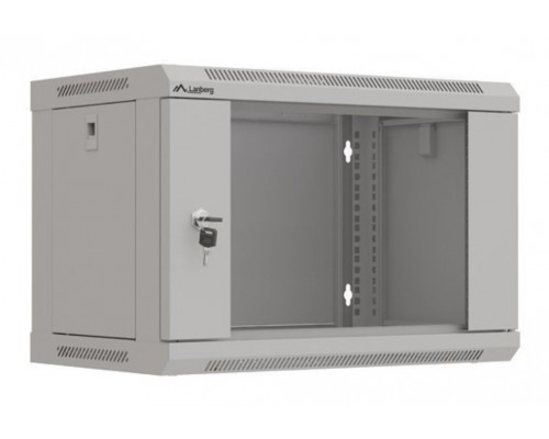 Lanberg WF03-5306-10S armario rack 6U Bastidor de pared Gris