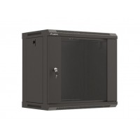 Lanberg WF03-5309-10B armario rack 9U Bastidor de pared Negro