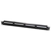 WP 19" Patch Panel Cat.6a UTP 24 RJ45 ports 1U WP 19" Patch Panel Cat.6a UTP 24 RJ45 ports 1U