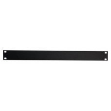 Panel solido wp 1u metalico negro