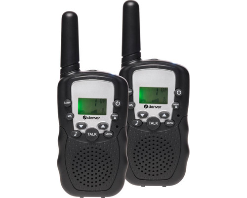 Denver WTA-449 two-way radios 8 canales 446 MHz Negro Denver WTA-449 two-way radios 8 canales 446 MHz Negro