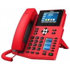 Fanvil X5U Rojo 16 l&iacute;neas SIP 1 pantalla lateral