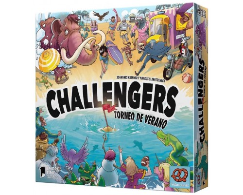 Juego mesa challengers! torneo verano edad