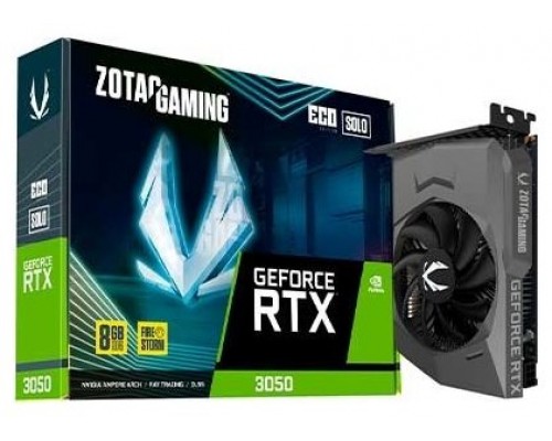 Zotac GAMING GeForce RTX 3050 Eco Solo NVIDIA 8 GB GDDR6